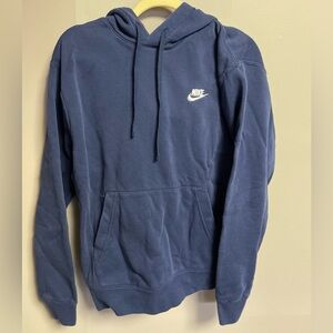 Nike Men's Navy Hoodie. Size M